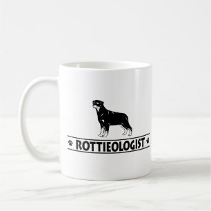 Taza De Café Rottweiler humorístico