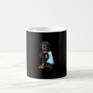 Taza De Café Rottweiler I Love Mom Tattoo