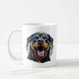 Taza De Café Rottweiler Streetart
