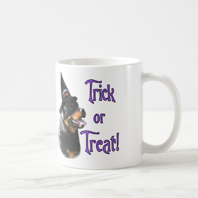 Taza De Café Rottweiler Trick (Derecha)
