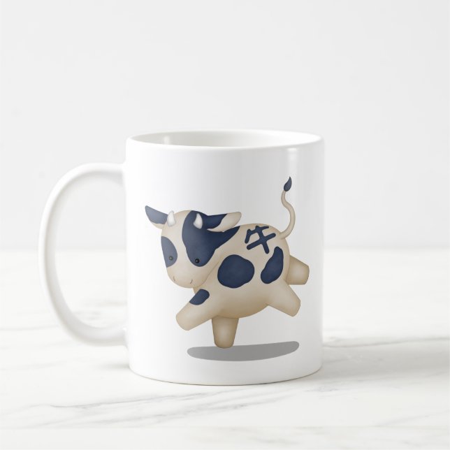 Taza De Café Rótulo de astrología chino de óxido zodiaco (Izquierda)