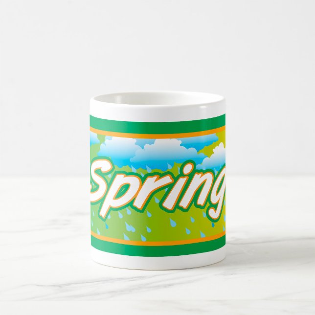 Taza De Café Rótulo de banner de primavera (Subido por el creador)