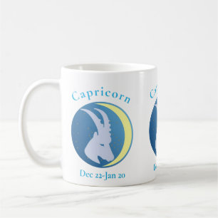 Taza De Café Rótulo de Capricorn Thunder_Cove