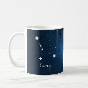 Taza De Café Rótulo de la estrella del zodiaco de la