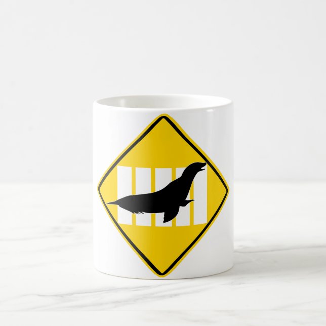 TAZA DE CAFÉ RÓTULO DE LA TRAVESÍA DEL LEÓN MARINO (Centro)