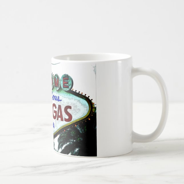 Taza De Café Rótulo de Las Vegas (Derecha)