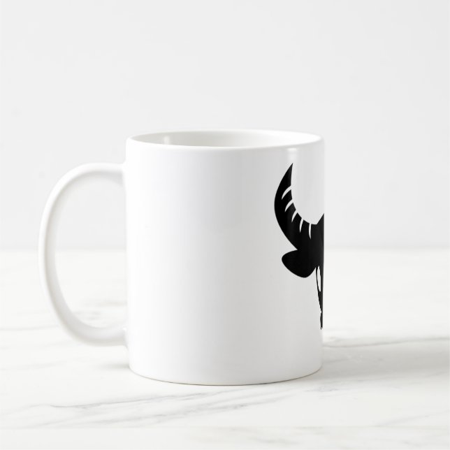 Taza De Café Rótulo de símbolo astrológico de Taurus (Izquierda)