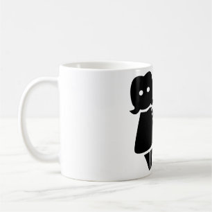 Taza De Café Rótulo de símbolo astrológico Gemini