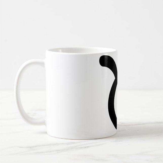 Taza De Café Rótulo de símbolo astrológico Taurus 2 (Izquierda)
