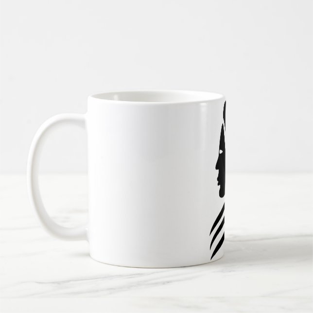 Taza De Café Rótulo de símbolo astrológico Virgo 6 (Izquierda)