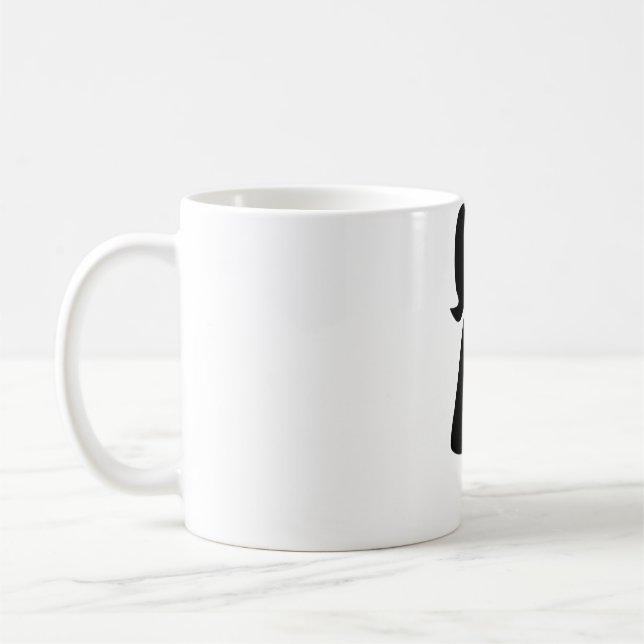 Taza De Café Rótulo de símbolo astrológico Virgo 7 (Izquierda)