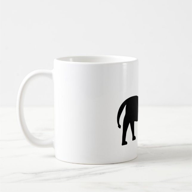 Taza De Café Rótulo de símbolos astrológicos de Leo (Izquierda)