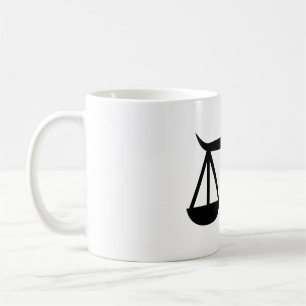 Taza De Café Rótulo de símbolos astrológicos de Libra 6