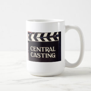 Taza De Café Rótulo en CASTILLO CENTRAL inglés