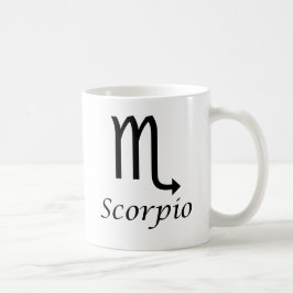 Taza De Café Rótulo ‘Escorpio’ zodiaco