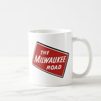 Taza De Café Rótulo ferroviario 2 del camino de Milwaukee
