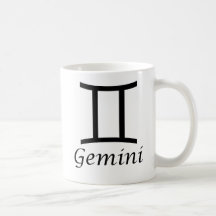 Rótulo "Gemini" Zodiac