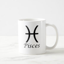 Rótulo "Pisces" Zodiac