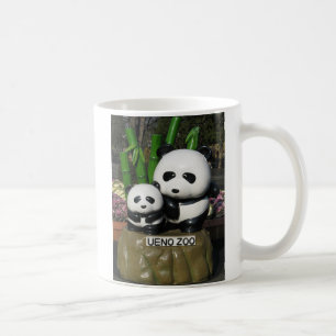 Taza De Café Rótulo Ueno Zoo Panda