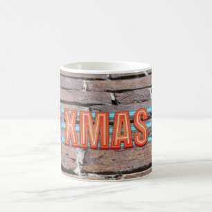 Taza De Café Rótulo XMAS