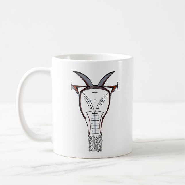 Taza De Café Rótulo Zodiac Capricorn (Izquierda)