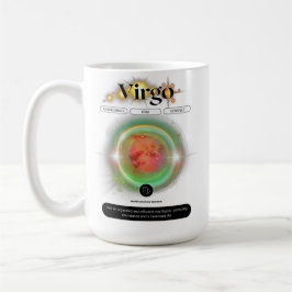 Taza De Café Rótulo Zodiaco moderno Elemento de la Tierra de la