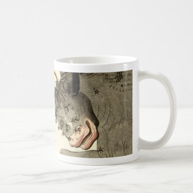 Taza De Café Rótulo zodiaco: Taurus mug (Derecha)