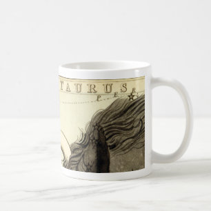 Taza De Café Rótulo zodiaco: Taurus mug