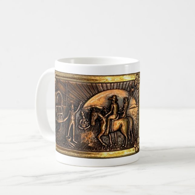 TAZA DE CAFÉ ROUNDUP BELT BUCKLE (Anverso izquierdo)