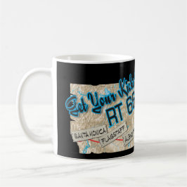 Taza De Café route 66 get your kicks mug