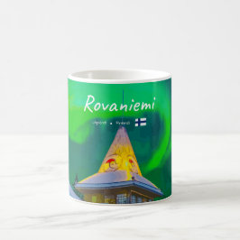 Taza De Café Rovaniemi, Finlandia - Aurora Mágica
