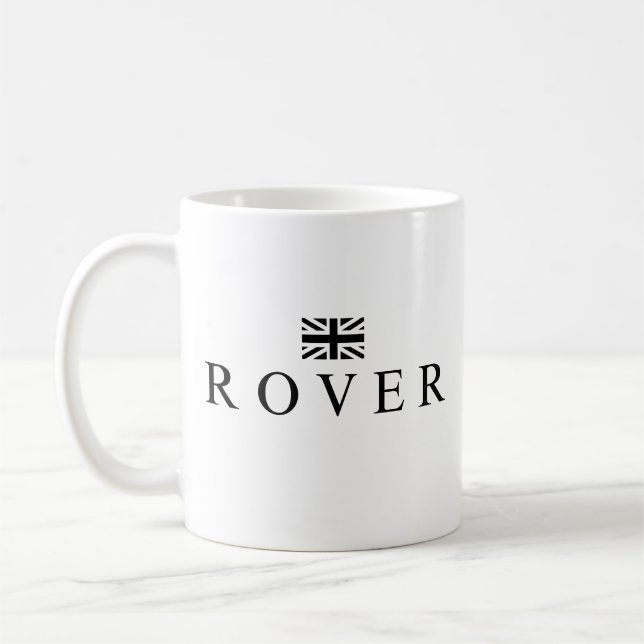 Taza De Café Rover British Classic Mug, 11 oz (Izquierda)