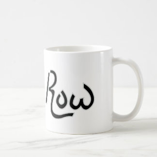 Taza De Café Row Mug de rey (blanca)