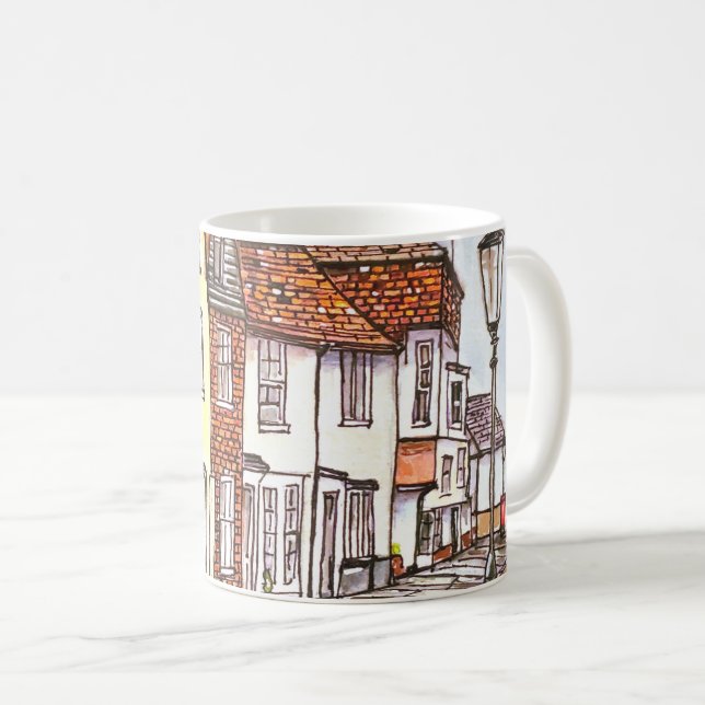 Taza De Café Row Of Houses (Anverso derecho)