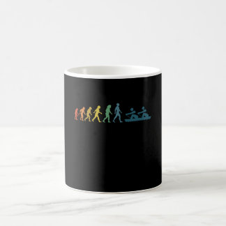 Taza De Café Rowing Evolution Rower Rowing Boat Vintage