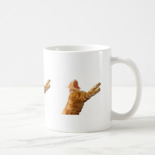 Taza De Café "ROWR!" ¡El ~ Louie no es siempre un gatito