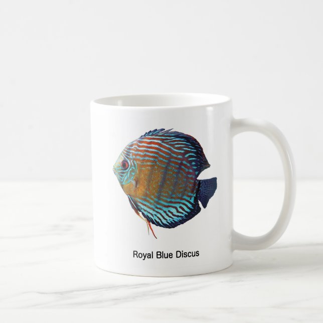 Taza De Café Royal Blue Discus (Derecha)