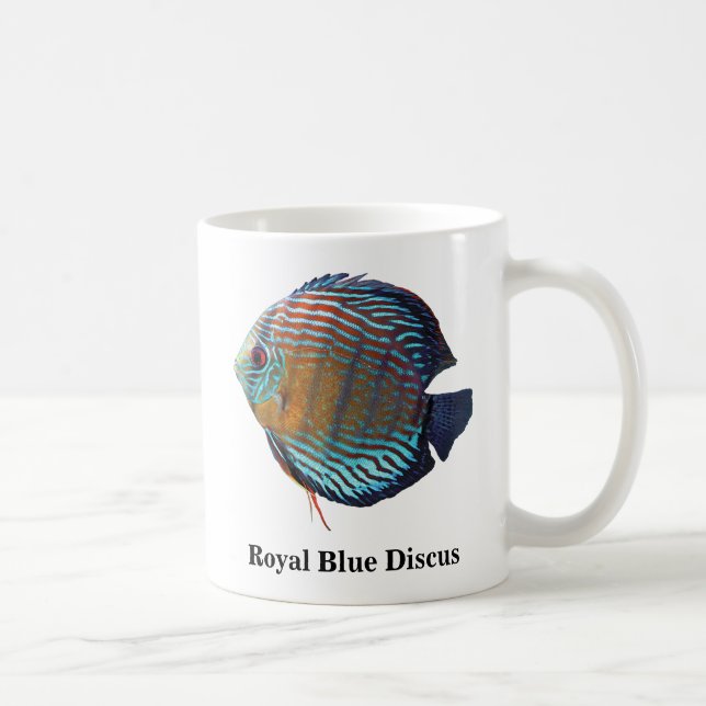 Taza De Café Royal Blue Discus (Derecha)