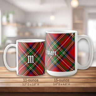 Taza De Café Royal Stewart Tartán