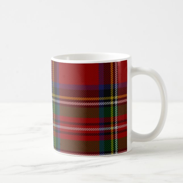 Taza De Café Royal Stewart Tartan Mug (Derecha)