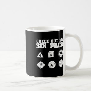 Taza De Café Rpg Revisa Mi 6 Pack Divertido Jugador Hombres Chi