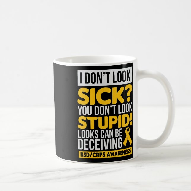 Taza De Café Rsd Awareness Crps Awareness Gift (Derecha)