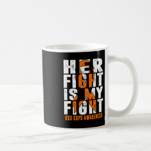 Taza De Café Rsd Crps Concientización sobre su lucha Naranja Ri