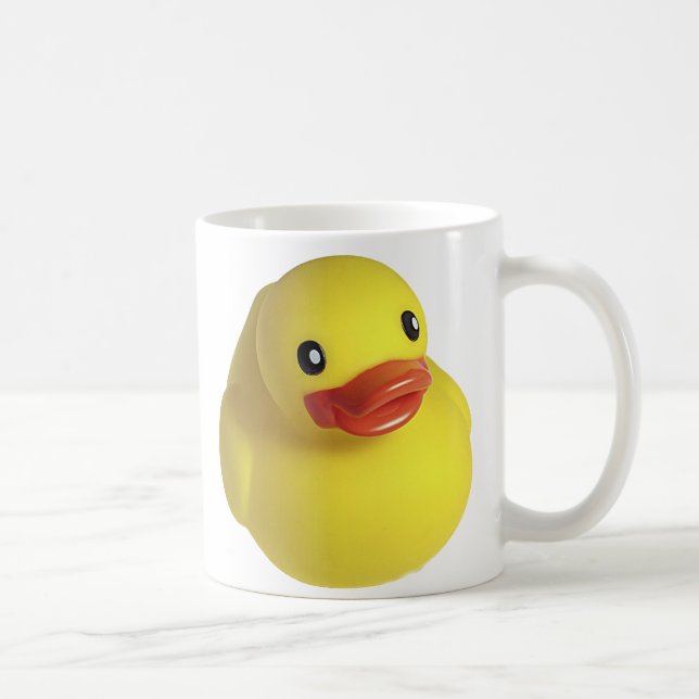 Taza De Café Rubber Ducky Amarillo (Derecha)