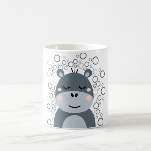 Taza De Café Rubor Hippo
