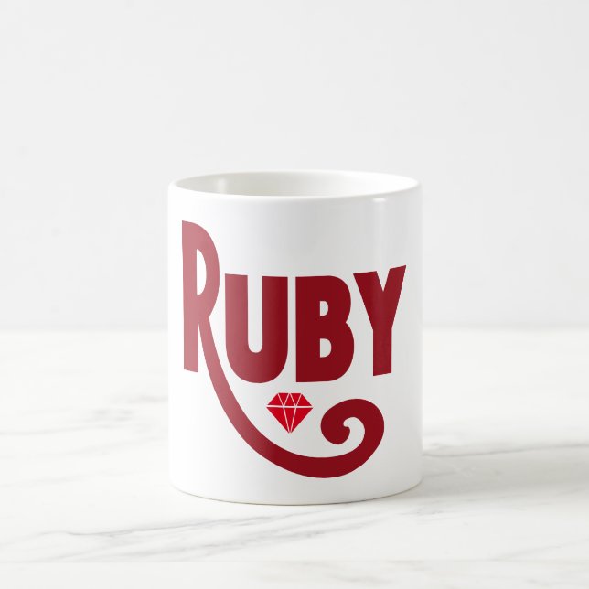 Taza De Café Ruby (Centro)