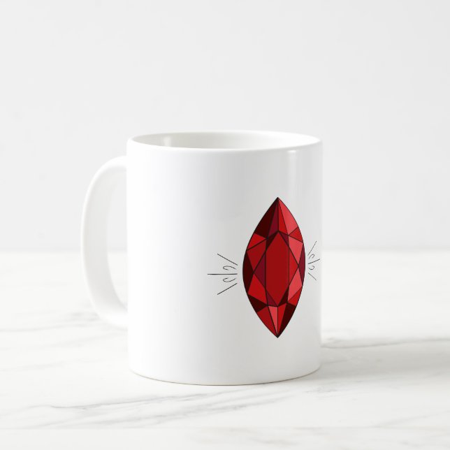 Taza De Café Ruby (Anverso izquierdo)