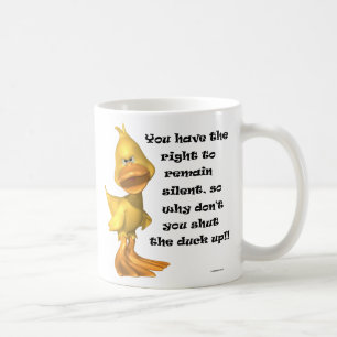 Taza De Café Rude Duck