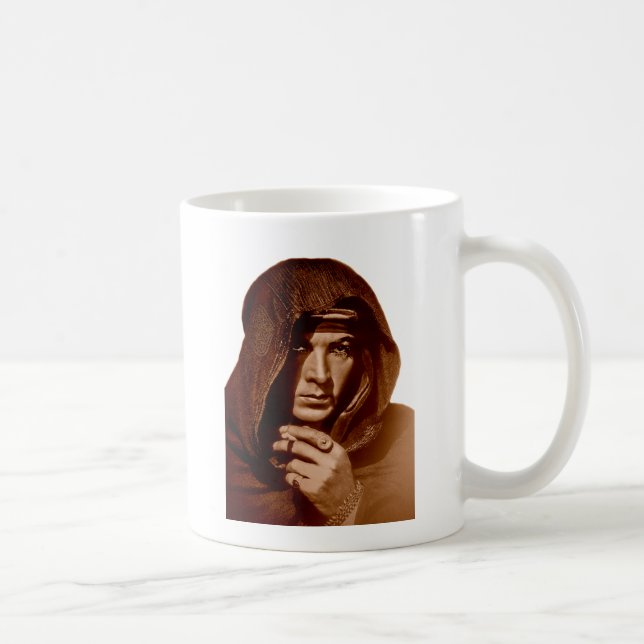 Taza De Café Rudolph Valentino: El jeque (Derecha)