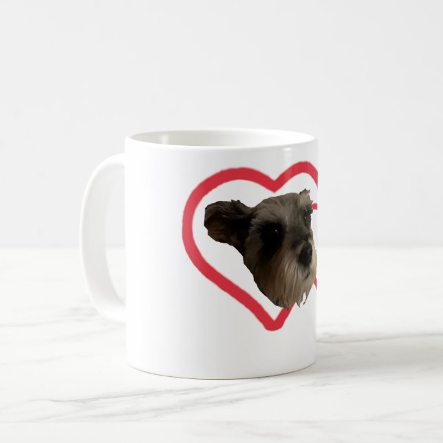 Taza De Café Rudy te ama el café Mug (Anverso izquierdo)